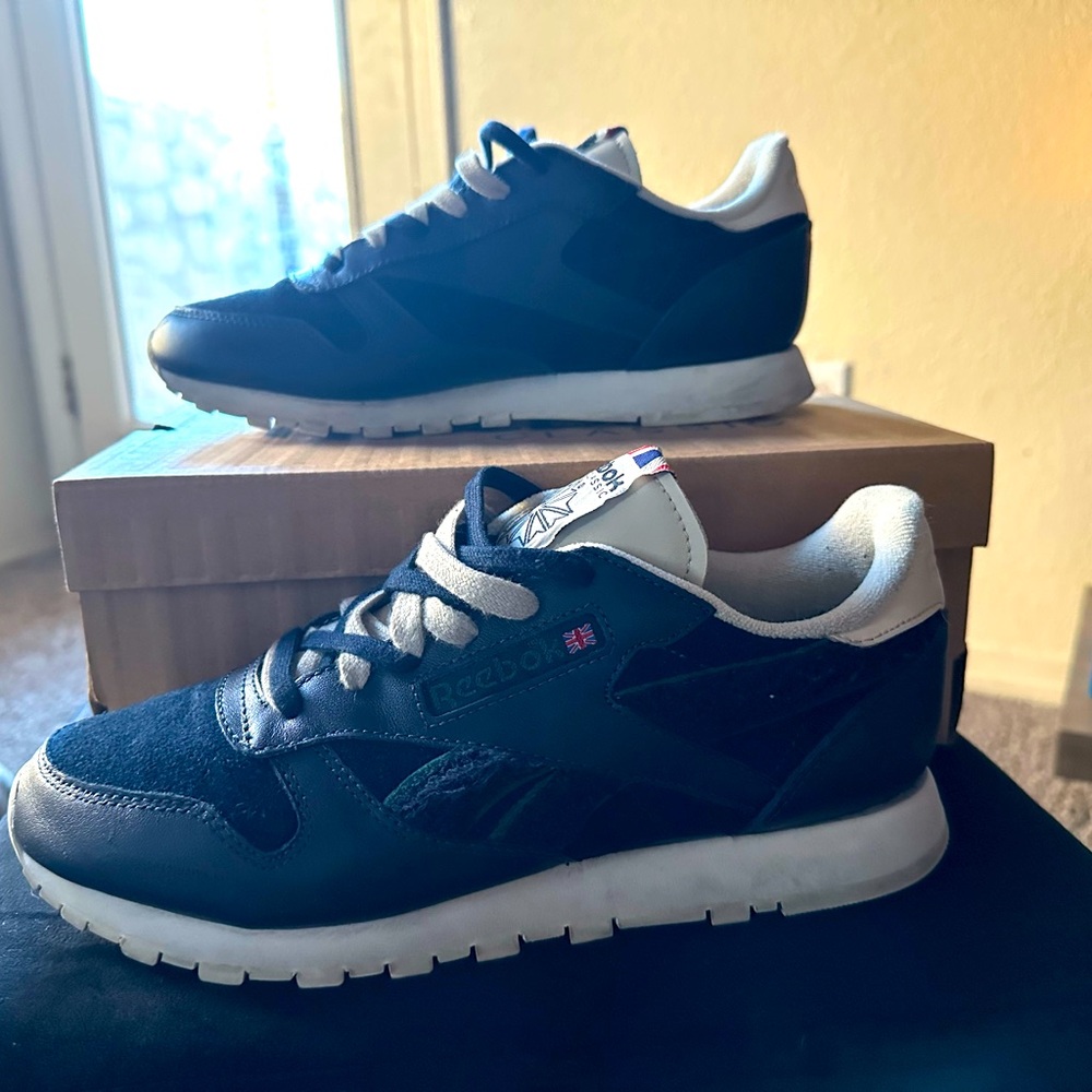 Navy Blue Reebok Classics